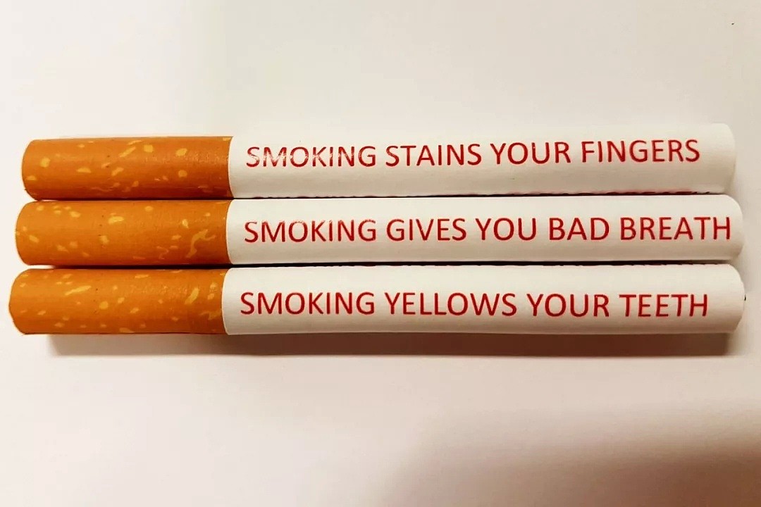烟盒印烂肺还不够，昆士兰再出奇招：在每根烟上印警示标语，你还抽得下去吗？ - 6