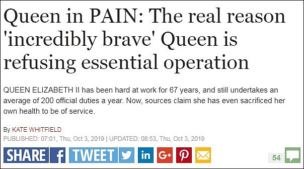 英女王被曝因拒绝手术致健康恶化 已行走困难（图） - 1