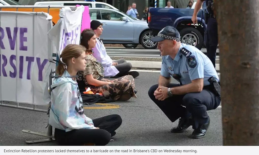 扰乱交通，占用公共资源，澳警方终于出手：将大规模逮捕气候抗议者 - 5