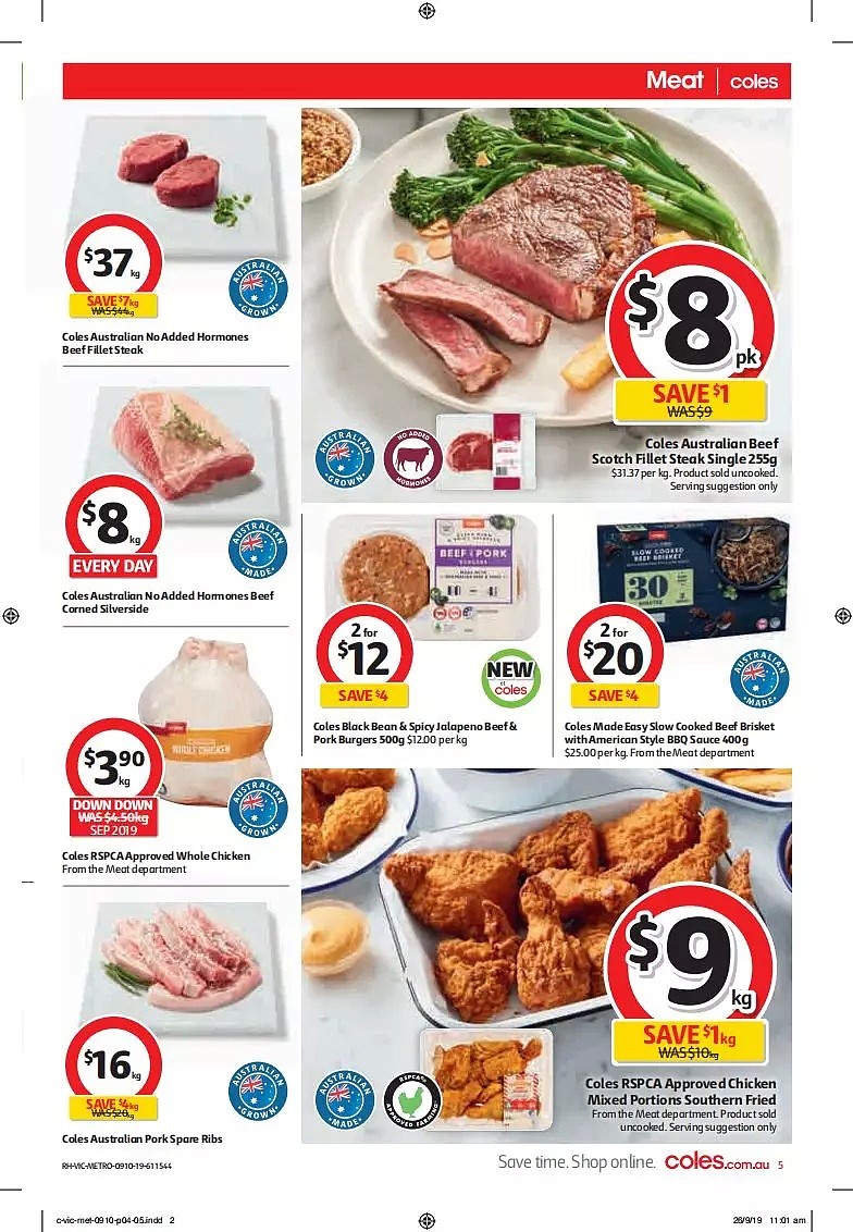 Coles 10月9日-10月15日折扣，油、米都半价 - 5