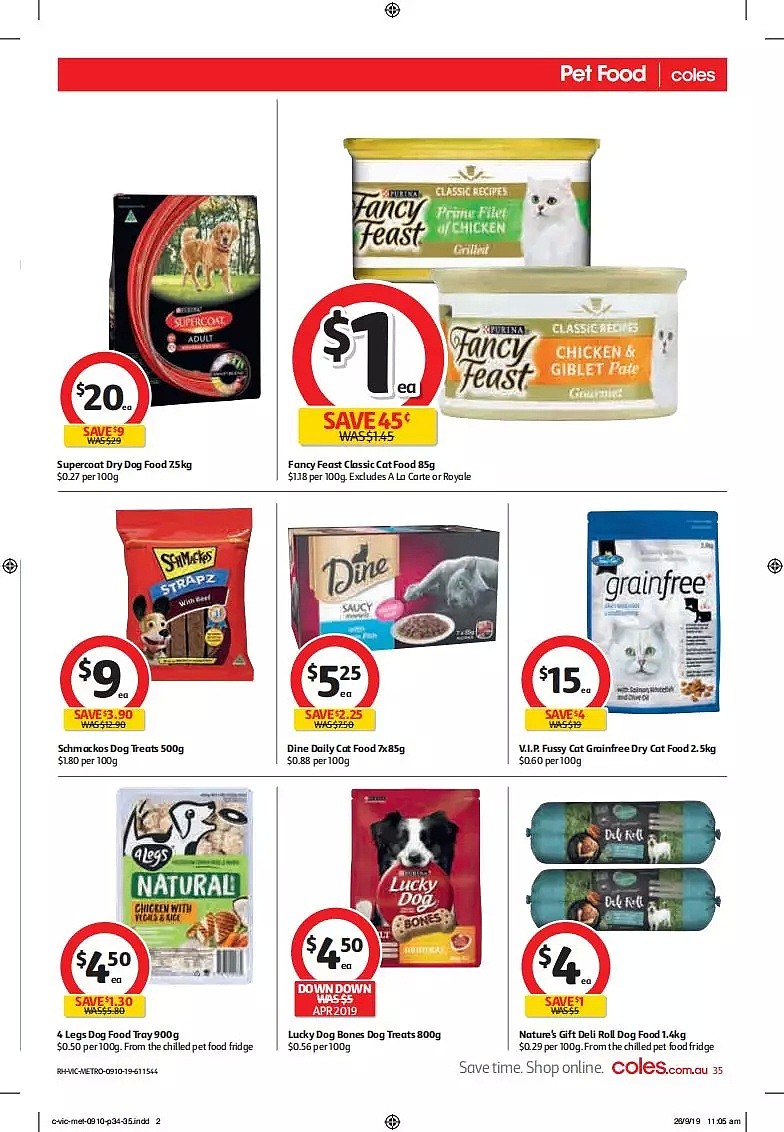 Coles 10月9日-10月15日折扣，油、米都半价 - 35