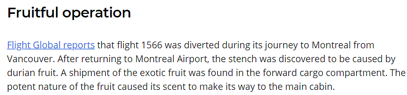 被熏翻！机舱巨大榴莲味，加航飞行员被迫带氧气罩，紧急返回温哥华！（组图） - 6