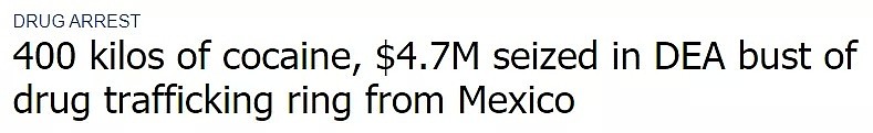 震惊！华人男子成墨西哥大毒枭心腹！数吨毒品！百万毒资！美联邦：多名华裔涉及交易…（组图） - 2