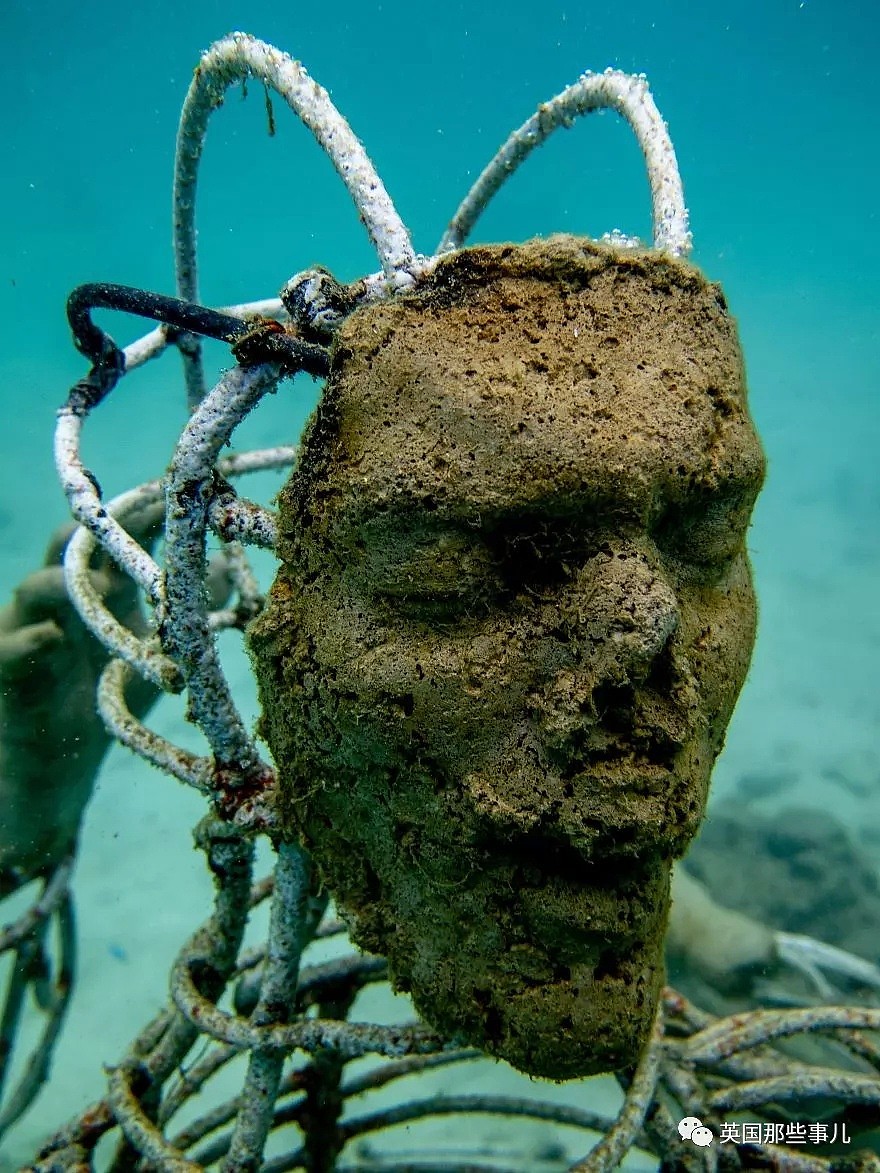 海底这几尊惊悚雕像背后，是一个人最深沉的告白（组图） - 19