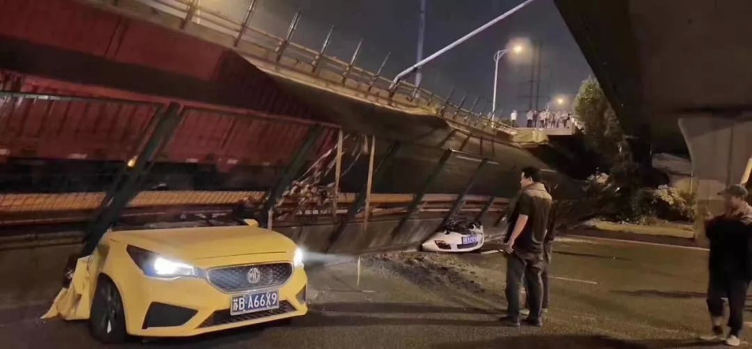 最新！无锡高架桥坍塌已致3死2伤！5车被压，现场画面曝光（视频/组图） - 5
