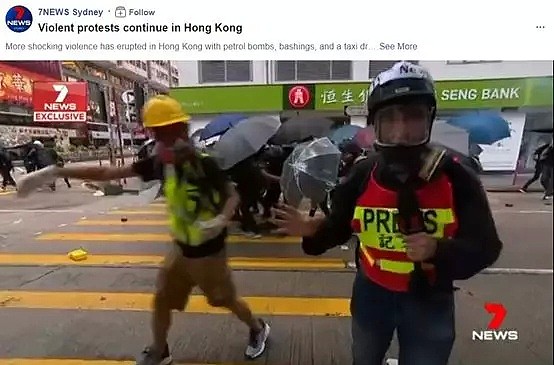 TVB女星被香港示威者暴打，澳洲记者怒揭真相！斥港媒歪曲报道，“你们看到的是假的”（视频） - 22