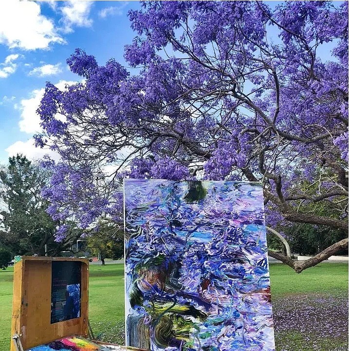 紫色浪漫席卷澳洲，这座叫“春”的城市，正被“单身狗之花”攻陷~ - 48