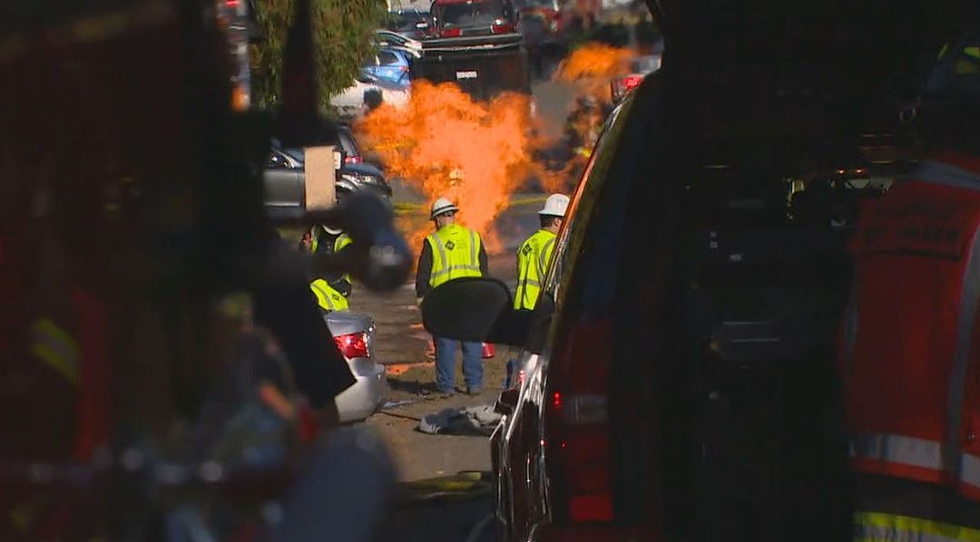 3人受伤！西雅图发生重大天然气泄漏！抢修过程中又突发火灾 附近建筑物居民紧急疏散（组图） - 4