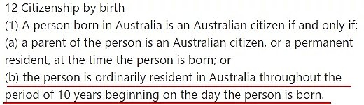 最全解答！移民人士在澳洲或中国生的孩子到底能获得什么身份？（图） - 8