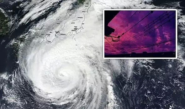 台风袭击日本：新干线泡汤 核辐射垃圾冲入河中（组图） - 1