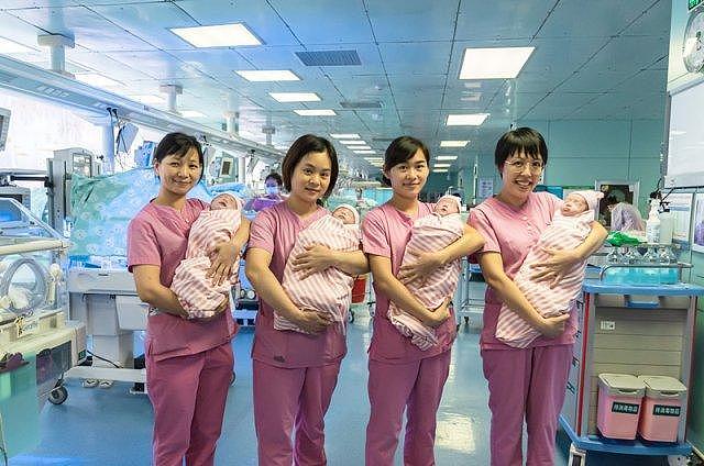 四胞胎不常见，但这位中国妈妈生的四胞胎堪称罕见！出生率仅百万分之一...（组图） - 2