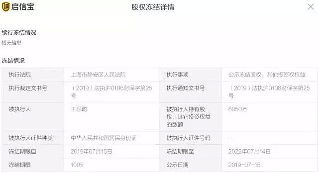 王思聪“股权遭冻结”又上热搜！他的5亿“零花钱”都去哪了？（组图） - 10