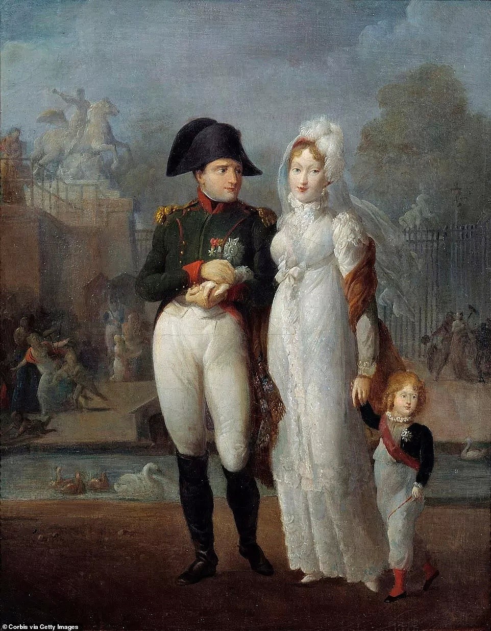 巴黎超豪华婚礼男俊女美：拿破仑家族与奥地利伯爵夫人200多年后再度联姻（组图） - 12