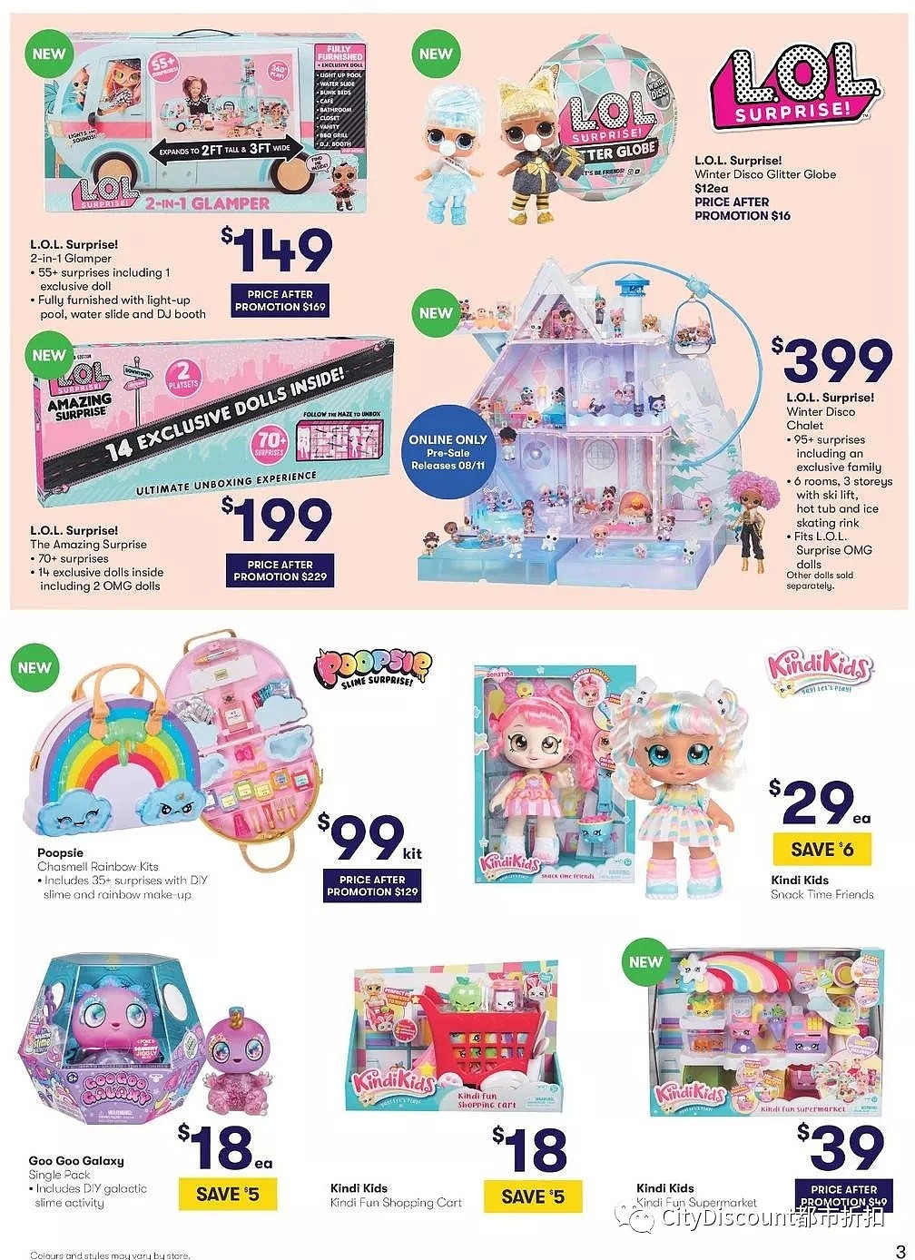 大量户外玩具特价！【Big W】10月24日至11月6日 优惠目录 - 3