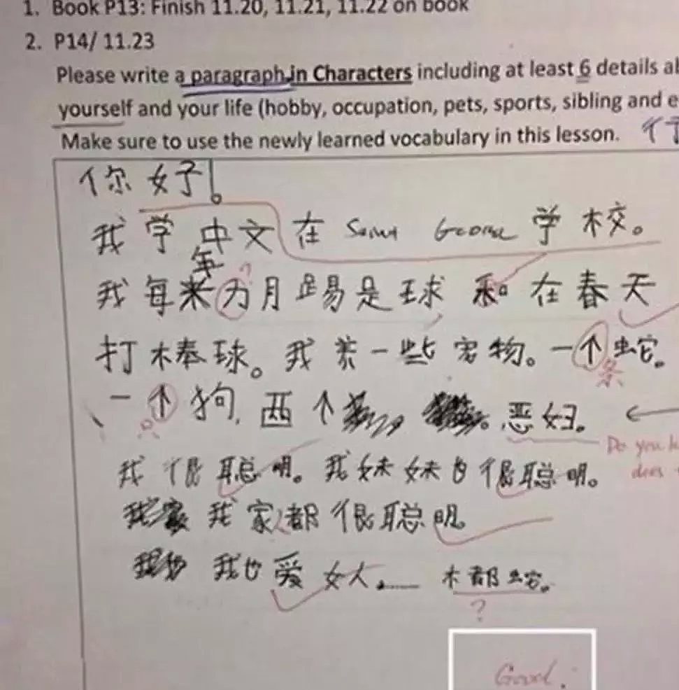 学中文已经把外国人逼疯了！2019中文十级测试题，99%的人第一题就挂了...（组图） - 22