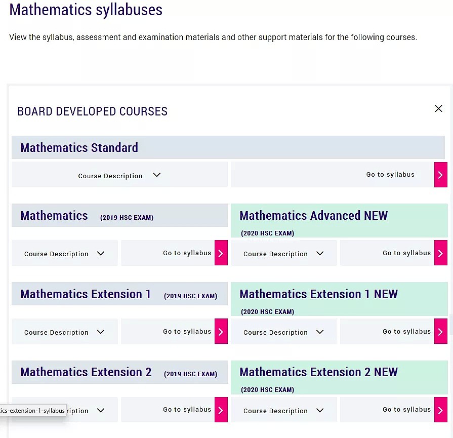 HSC2019 | 在澳洲 数学是个神奇的课程 - 1