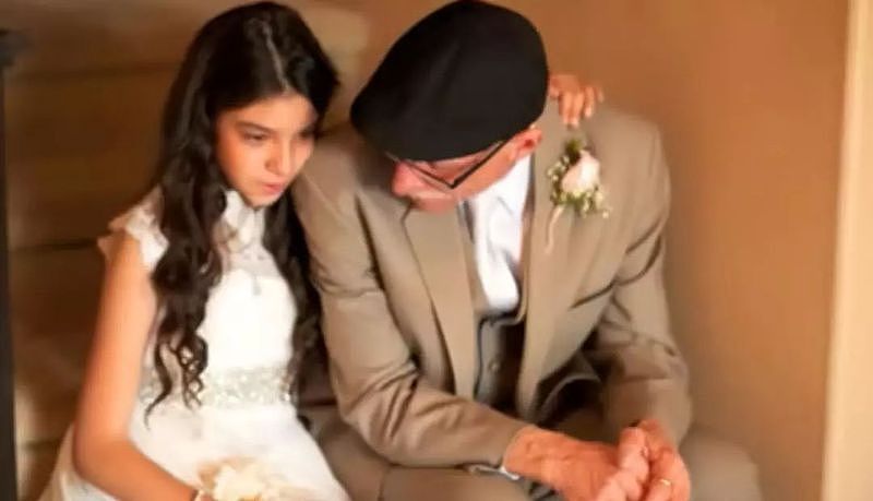 11岁少女与63岁老人的婚礼 真相令人感动（组图） - 17