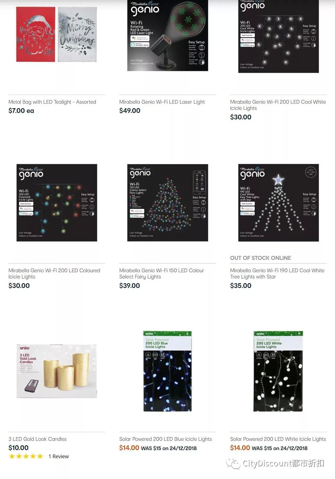 各种玩具，LED圣诞灯饰特价！【Kmart】10月31日至11月13日 优惠目录 - 1