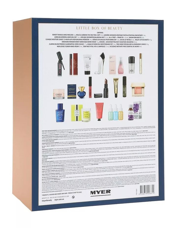 Myer圣诞日历！Little Box of Beauty必败19件套！$89（价值$285） - 4