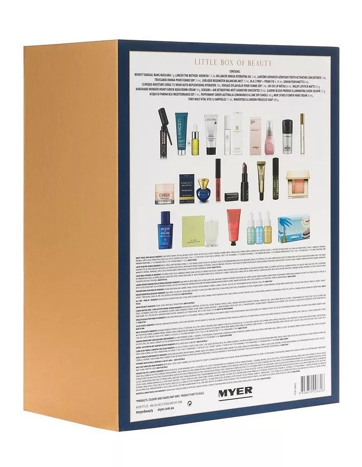 Myer圣诞日历！Little Box of Beauty必败19件套！$89（价值$285） - 7