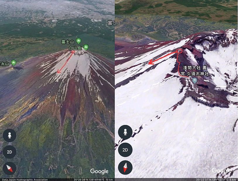 日本网友独自一人攀登富士山做直播，突发意外滚落悬崖，竟成了死亡直播（组图） - 34