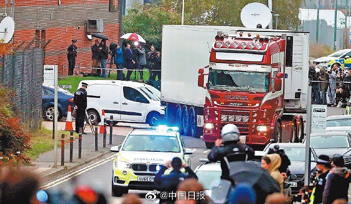 英国警方：货车惨案39名遇难者应全为越南公民，正与死者家属联系！（组图） - 2