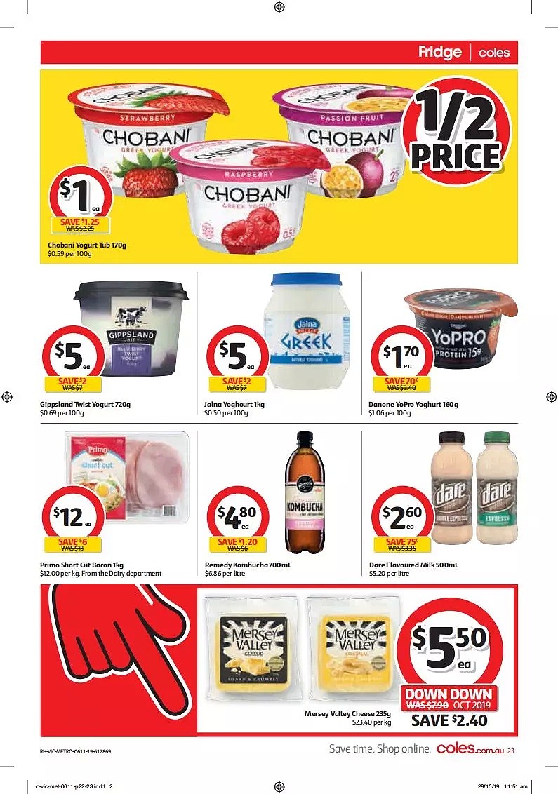 Coles 11月6日-11月12日折扣，油、露得清都半价 - 23