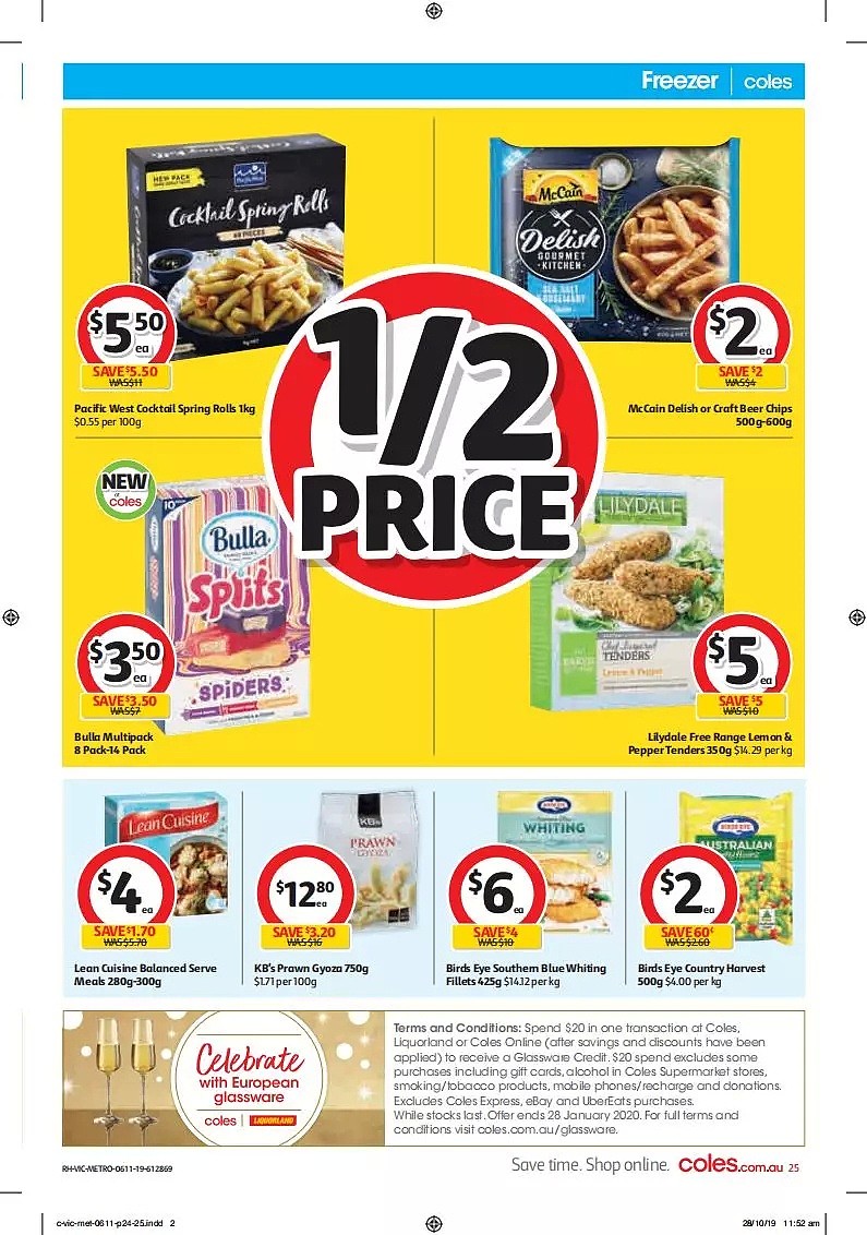 Coles 11月6日-11月12日折扣，油、露得清都半价 - 25