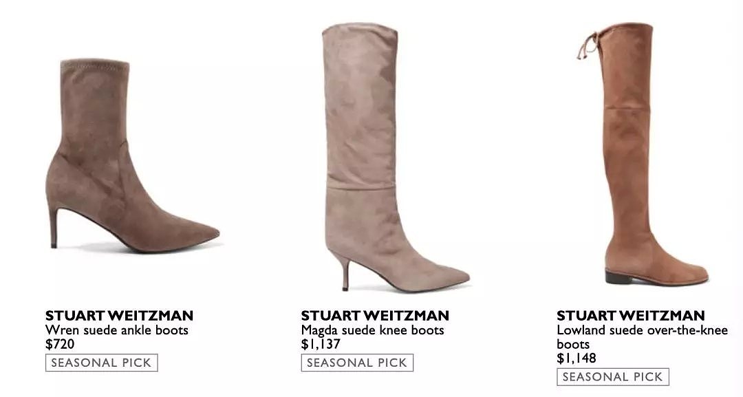 Stuart Weitzman精选鞋履热卖！显瘦显腿长利器！全场7.8折，$440收爆款一字带 - 2