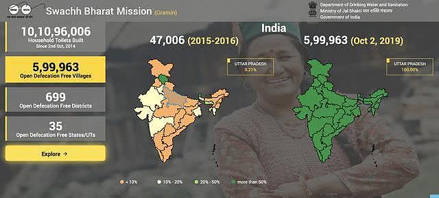 印度宣布消灭随地大小便，五年建成一亿个厕所（组图） - 2