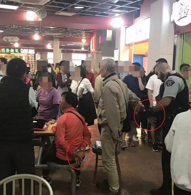 丢人! 加拿大两家华人Food Court互殴 为抢座吃饭 大汉一拳击倒软妹（组图） - 9