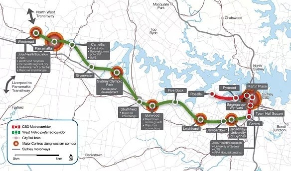 新州交通厅长希望联邦政府拨款帮助建设悉尼西线地铁 - 3
