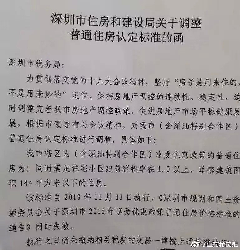 重磅！深圳楼市又出大政策，“豪宅线”调整，买房能省几十万！ - 2