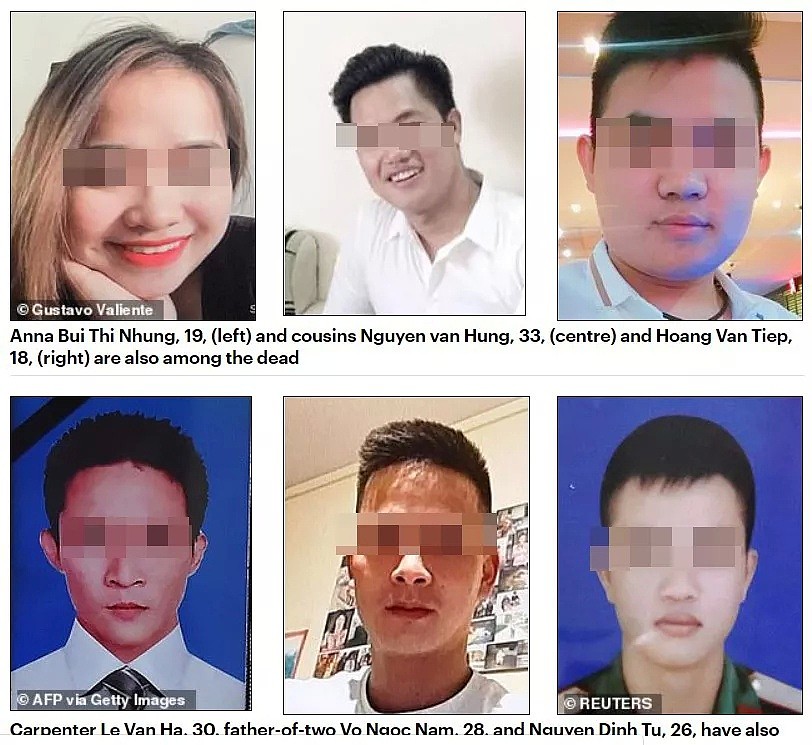 我们从39名越南偷渡遇难者中 挑选了11个人的照片，讲述他们为什么要选择这条“不归途”（组图） - 1