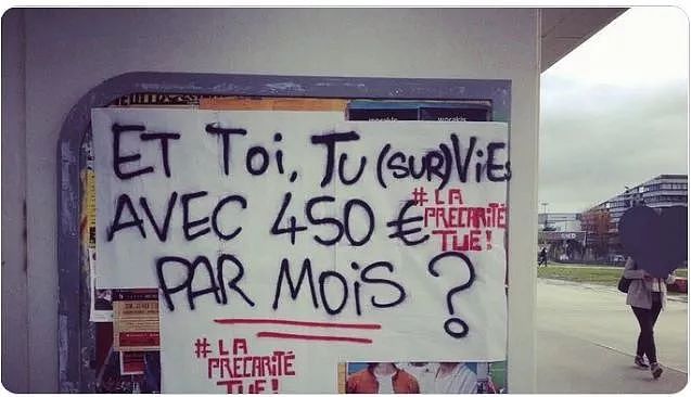 “自焚”事件揭开法国大学生“贫穷”伤疤：每月450欧元究竟够活吗？（组图） - 1