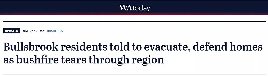 珀斯也着了！悉尼被山火包围之后，西澳也发生严重火情！整个澳洲变身易燃易爆品！ - 26