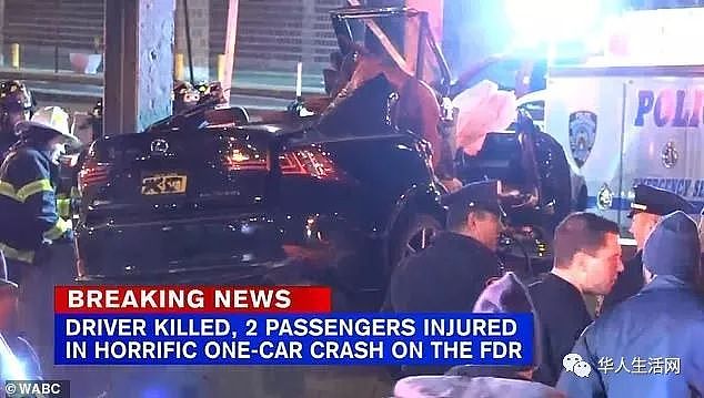 车毁人亡，乘客飞出车外，25岁华裔警员超速驾驶，整个车卡在隔离墩里（组图） - 1