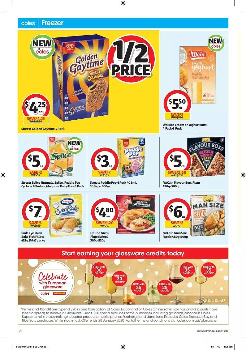 Coles 11月20日-11月26日折扣，油半价 - 26