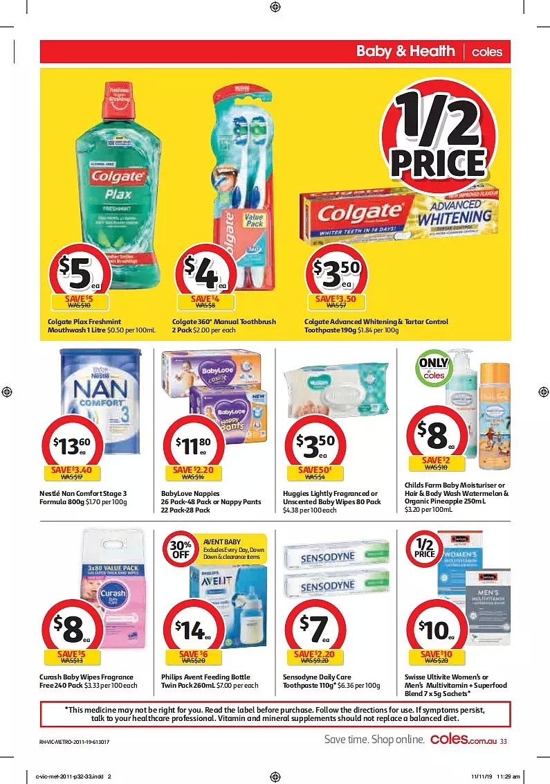 Coles 11月20日-11月26日折扣，油半价 - 33