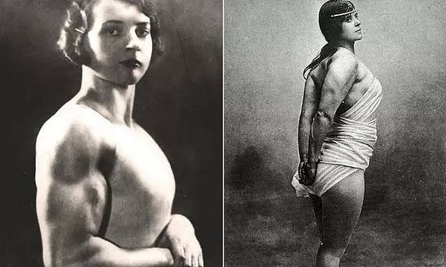 100年前最强壮的女人，单手举老公，秒杀了全世界男人…（组图） - 7