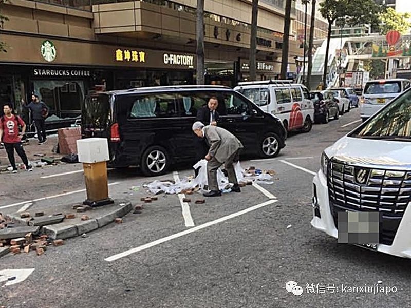 咋回事？新加坡顶级富豪居然在香港街头搬砖！（组图） - 1