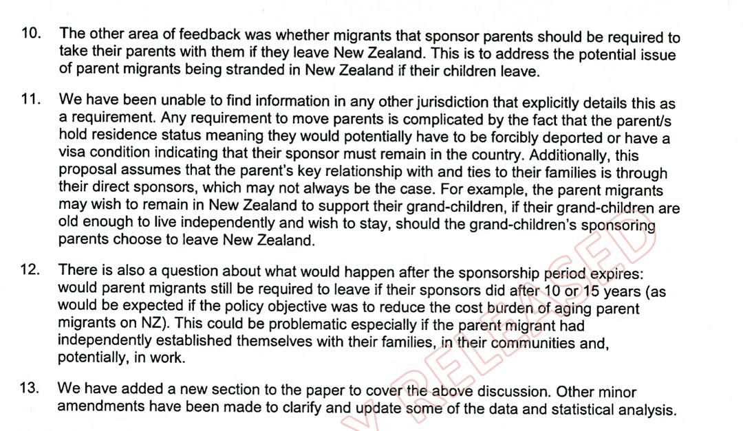 新西兰政府文件曝光：移民离开新西兰，父母就要被驱逐？（组图） - 4