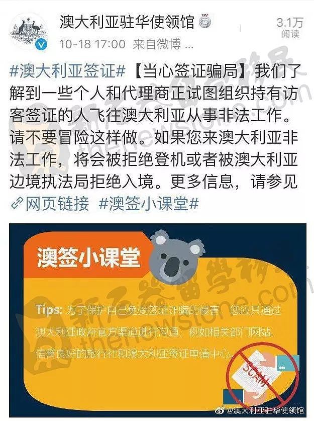 “$15万就能买澳PR！”中国留学生曝内幕，大批华人被坑，澳大使馆发警告（组图） - 3