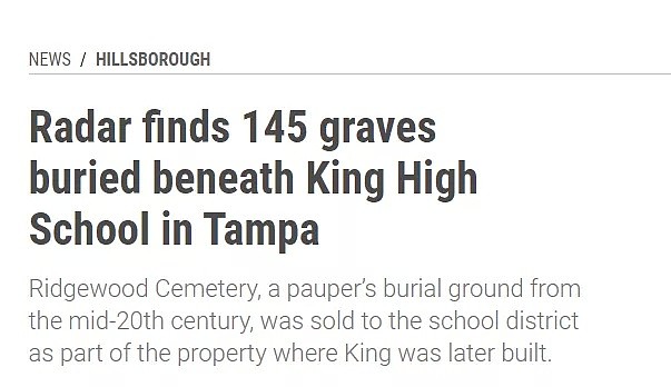 震惊！高中教学楼地下挖出400具人体遗骸！其中77具是婴儿尸首（组图） - 1
