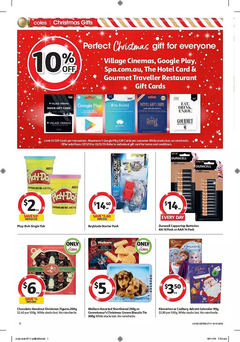 Coles 11月27日-12月3日折扣，饺子半价 - 8