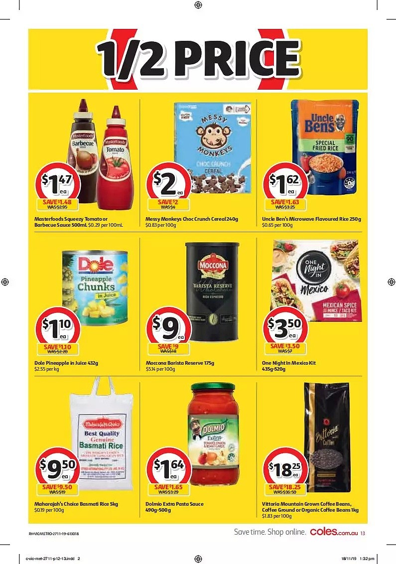 Coles 11月27日-12月3日折扣，饺子半价 - 13