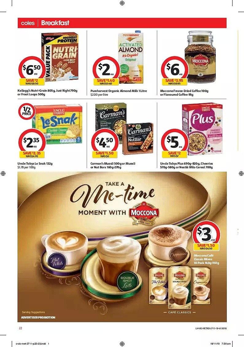 Coles 11月27日-12月3日折扣，饺子半价 - 22