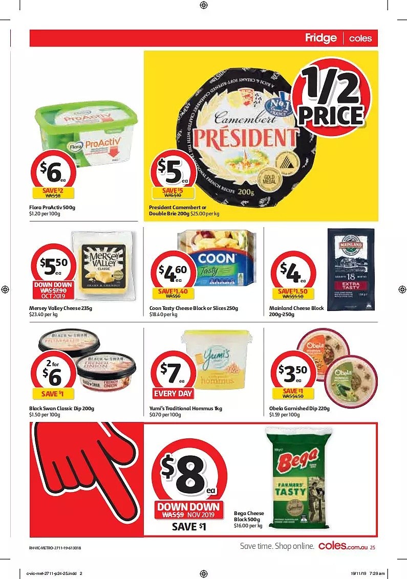 Coles 11月27日-12月3日折扣，饺子半价 - 25