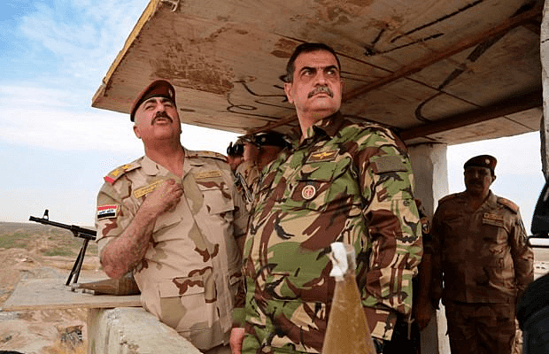  特种部队指挥官纳贾·哈桑·希姆马里 图源：伊拉克国防部