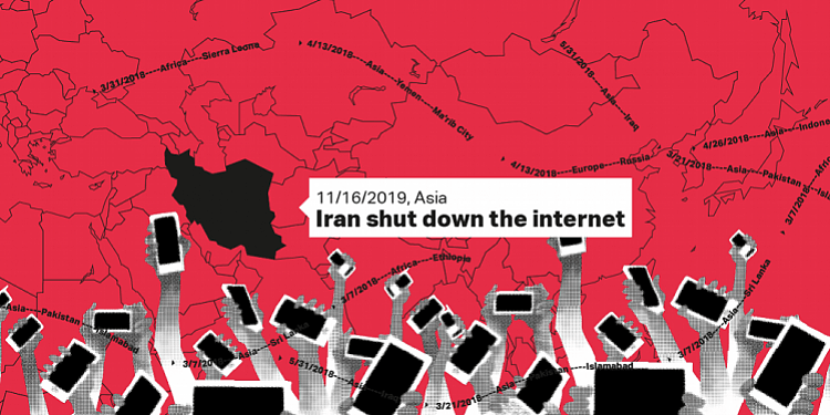 伊朗断网民众一夜回到20年前：网上交易变双脚跋涉（组图） - 1